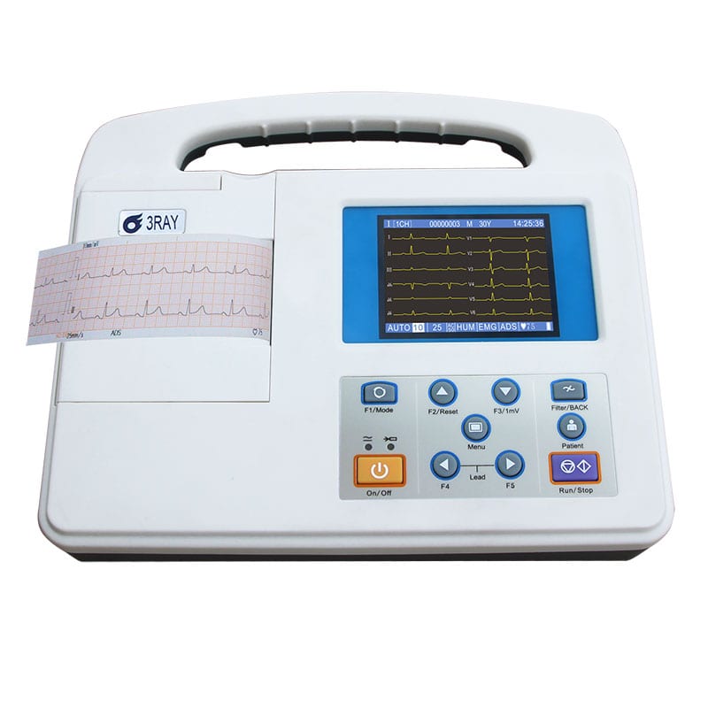 Multi-Parameter Veterinary Monitor - ECG 1 3 Channel