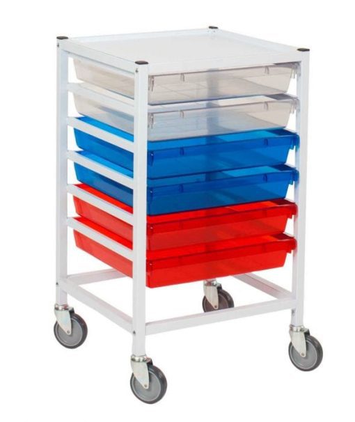 Gratnells Classic Trolley with 6 Trays