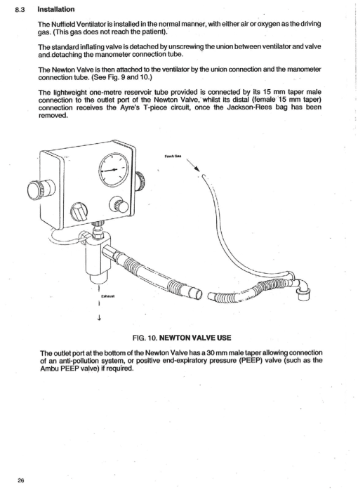 Penlon Nuffield Anaesthetic Ventilator Series 200 - Image 3