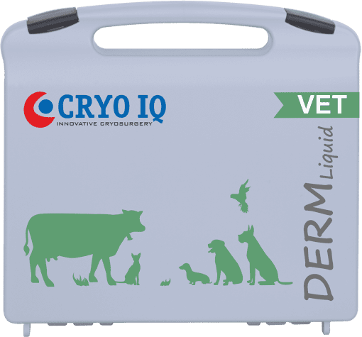 CryoIQ Liquid Freeze Therapy - CIQ D L VET Case CryoIQ DERM Liquid veterinary