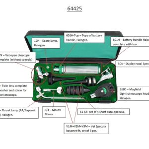 Gowllands mayfield opthalmoscope head only, halogen