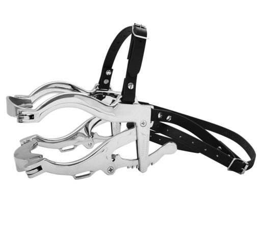 SE Horse Dentistry Speculum with Biothene Straps Drop Forged
