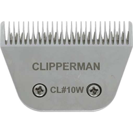 Clipperman A5#10W Wide German Steel Blade Set - Clipperman A510W Wide German Steel Blade Set