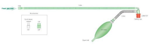 Ayres T-Piece Anaesthetic Circuit - Image 2