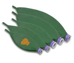 Reservoir Bag, 0.5L With Anti Occlusion Cage Mount, 15F Neck