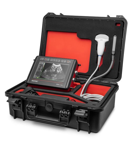 - draminski iscan 2 multi portable ultrasound scanner with rugged transport case