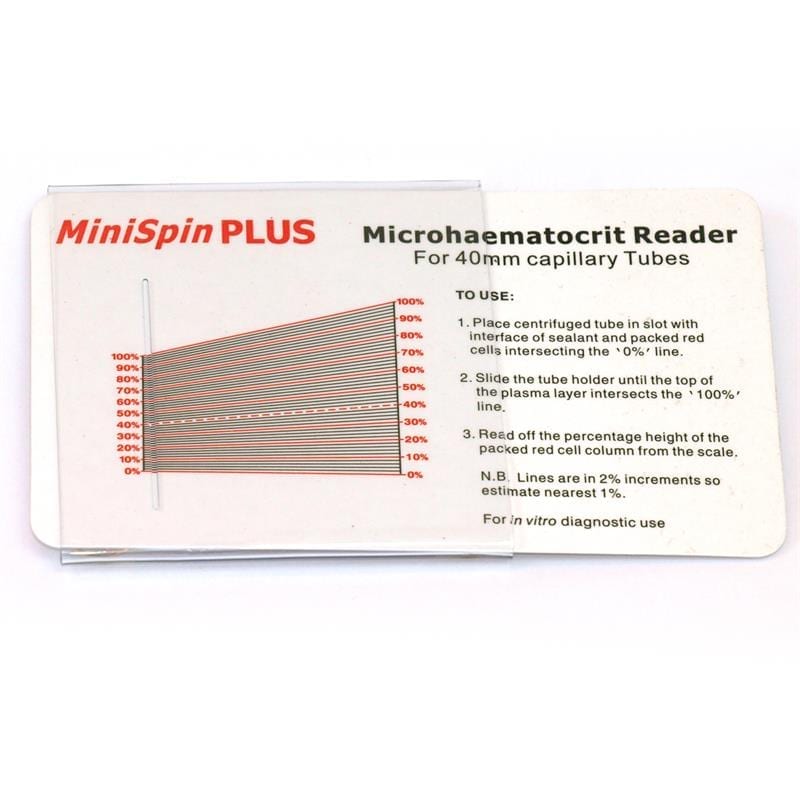 - Microhaematocrit Reader 40mm