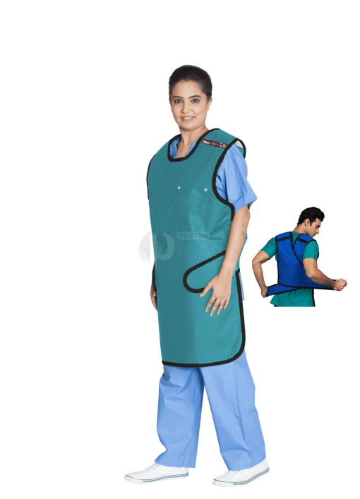 Leadlite Front Only Coat Apron with Velcro Fastening