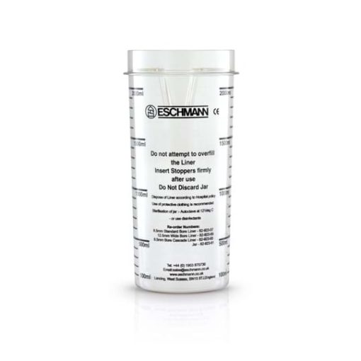 Eshmann 2 Litre Jar For Disposable Liner System