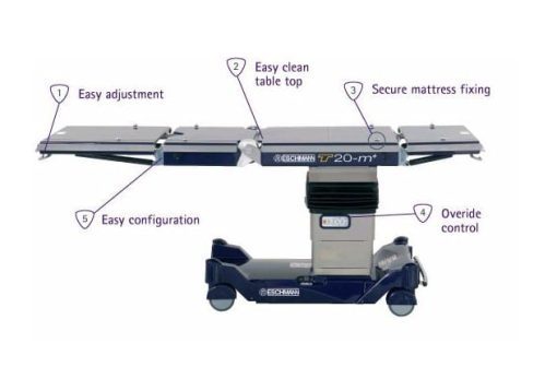 - Eschman T20 Mobile Operating Table 1