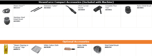 - Osprey SteamForce compact acce