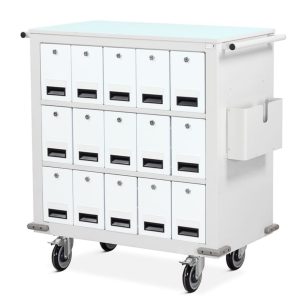 Bristol Maid Distribution Trolley 15 Lockable Drawers