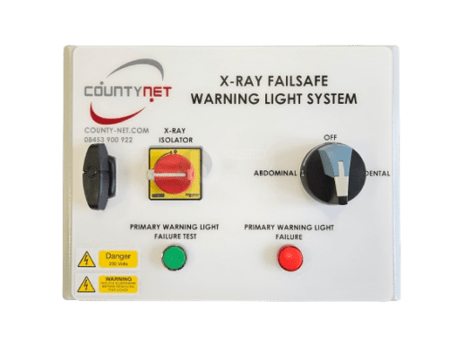 Critical Care Failsafe X-Ray Warning Light System